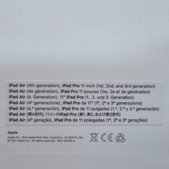 Apple iPad Magic Keyboard Black productivity A2261 - Picture 7 of 7